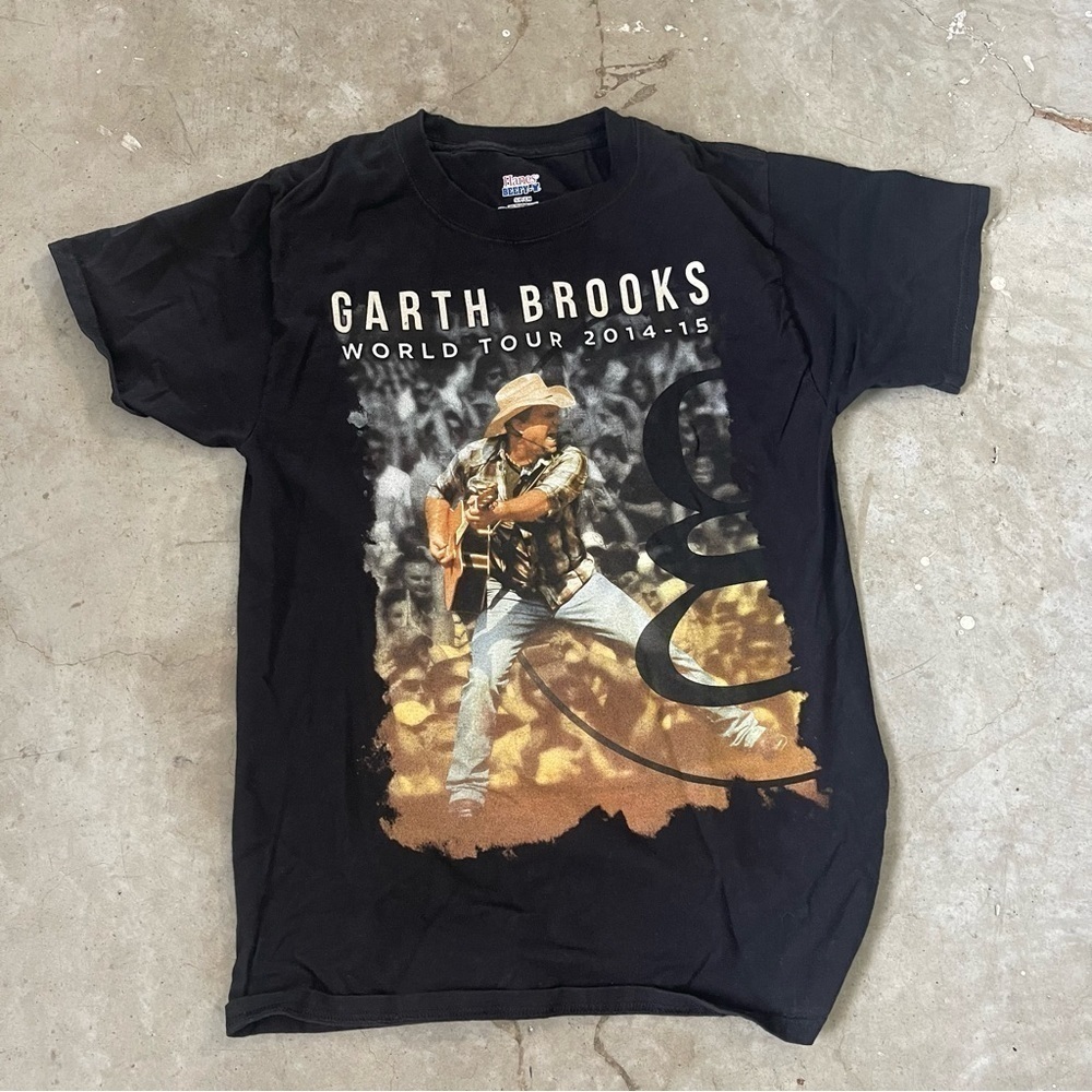 Garth Brooks 2014-2015 World Tour Shirt‎ Size Small Hanes Beefy